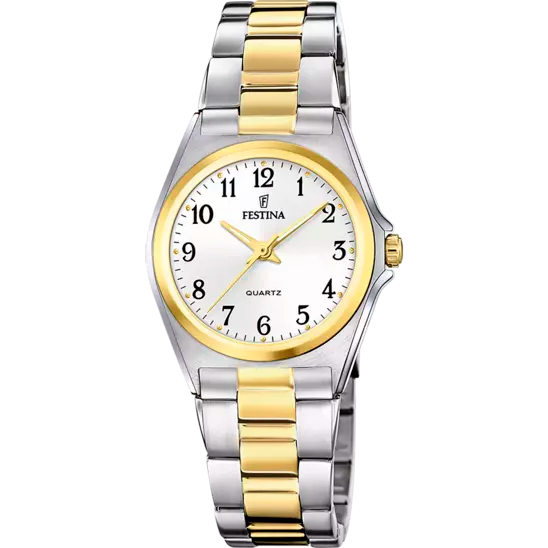 Festina Women's Elegance Stainless Steel Watch with White Dial F20556/1