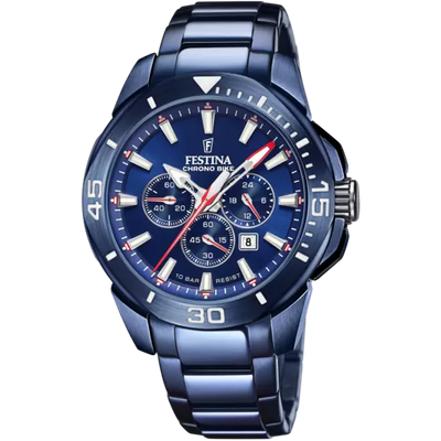 Festina Special Edition Blue Dial Blue Stainless Steel Strap 316L Men's Watch F20643/1