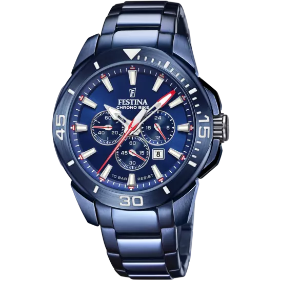Festina Special Edition Blue Dial Blue Stainless Steel Strap 316L Men's Watch F20643/1
