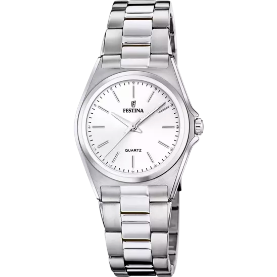 Elegant Festina Women's Stainless Steel Watch F20553/2 with Classic Design