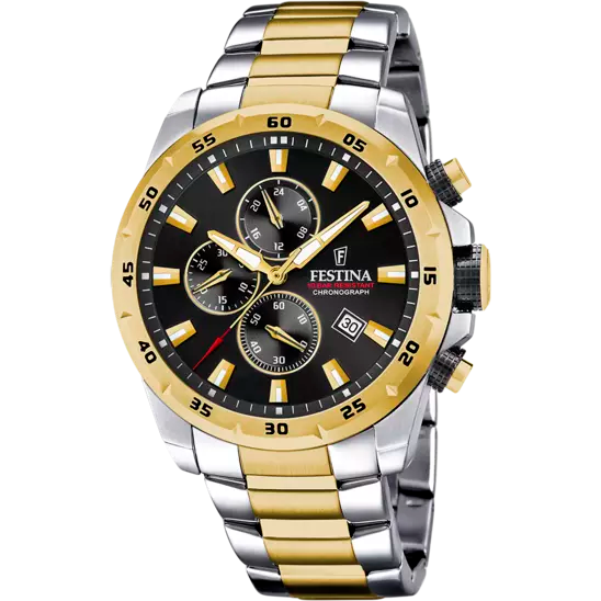 Reloj Festina Black Dial Stainless Steel Men's Watch F20562/4