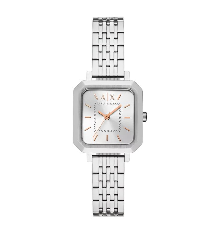 Armani Exchange Elegant Silver Stainless Steel Watch AX5724