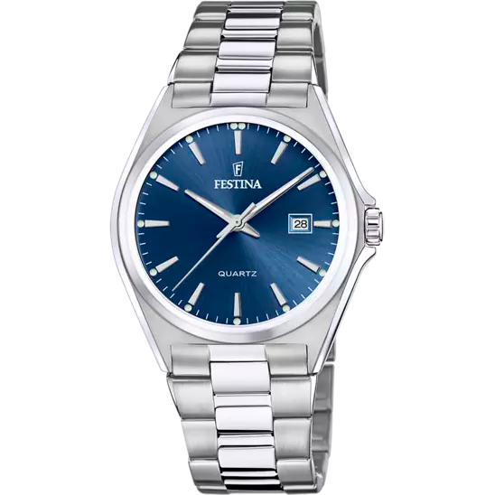 优雅钢带蓝色 Festina 手表 F20552/3 - 精致与实用的融合