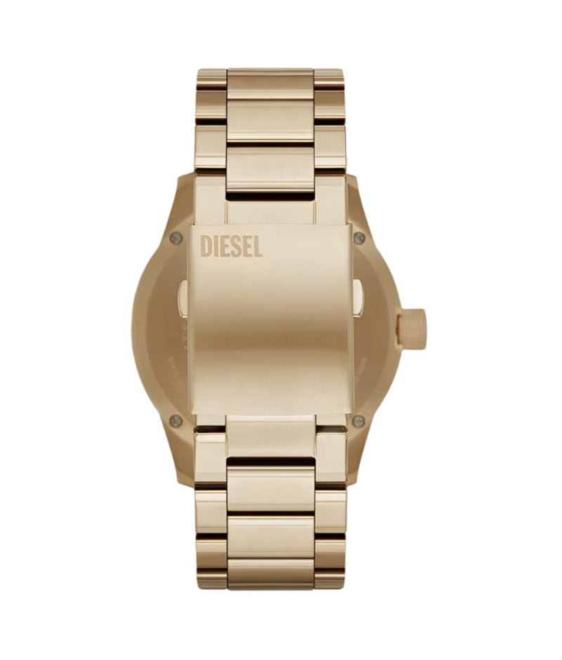 Diesel Rasp Gold Stainless Steel Gold Dial Watch DZ1761