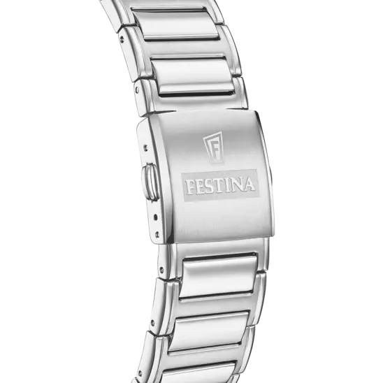 Festina 绿色不锈钢 316L 表带男士手表 F20635/3