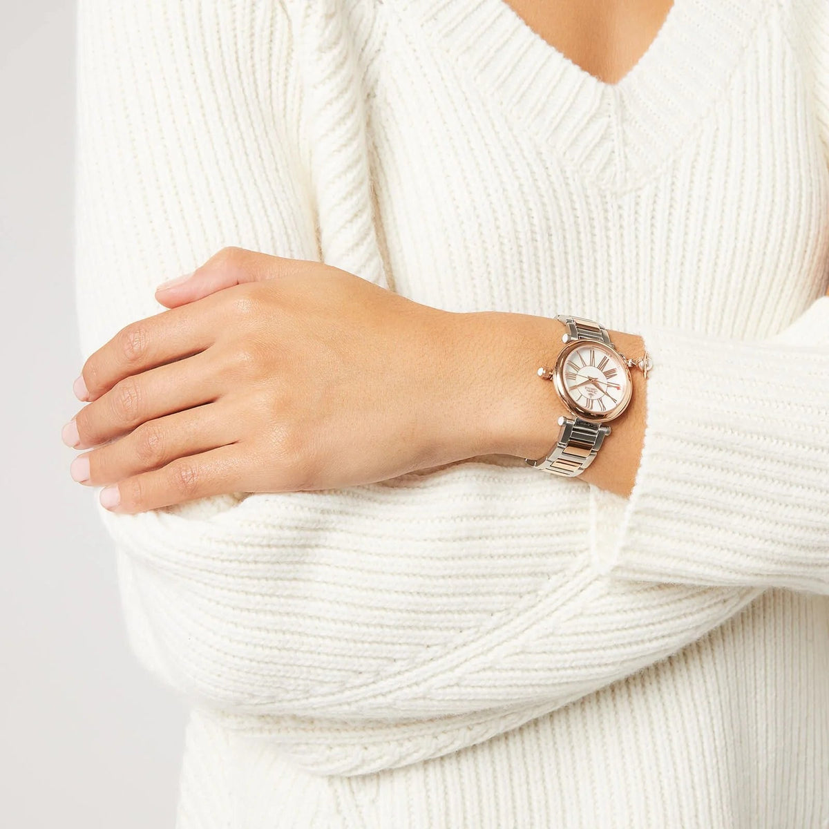 Vivienne Westwood Mother Orb Watch Rose Gold Two Tone