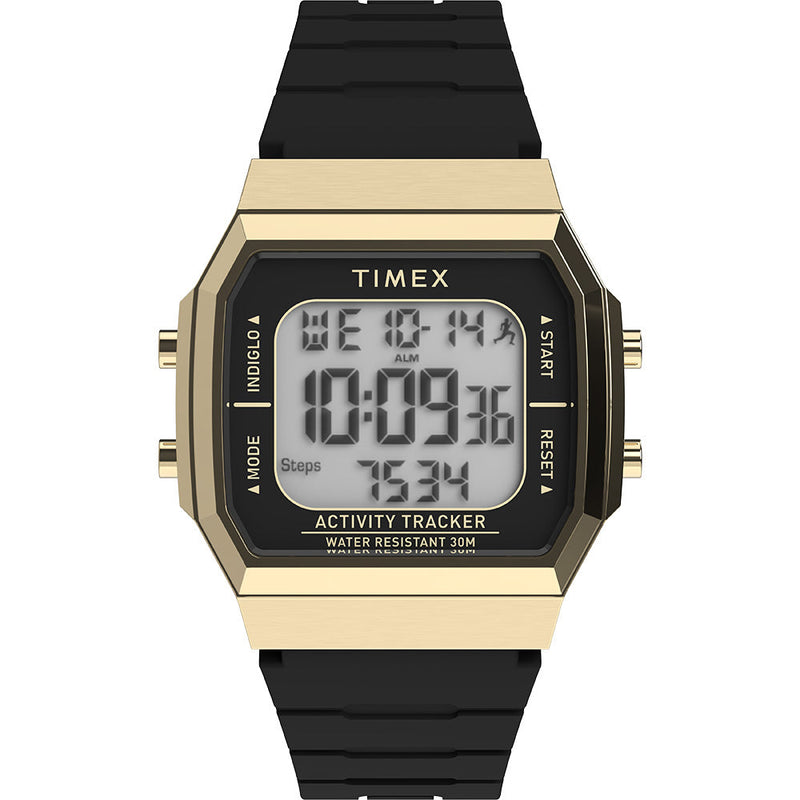 Timex Activity Tracker & Step Tracker 40mm Gold Watch TW5M60900