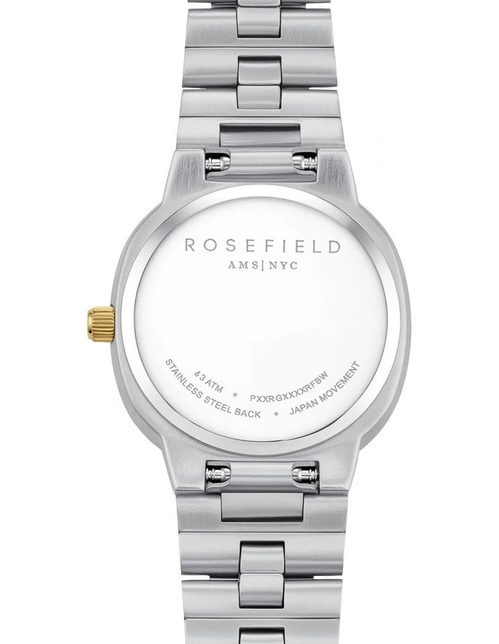 Rosefield Gaia Cream Dial Stainless Steel Watch ORCDSD-OR06
