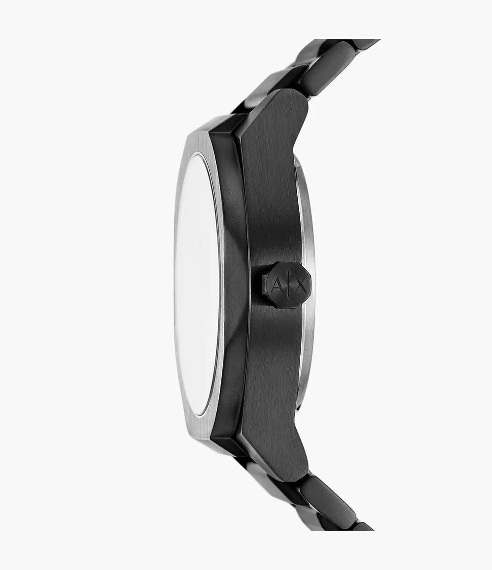 Armani Exchange  Sync Automatic Gunmetal Stainless Steel Watch AX4195