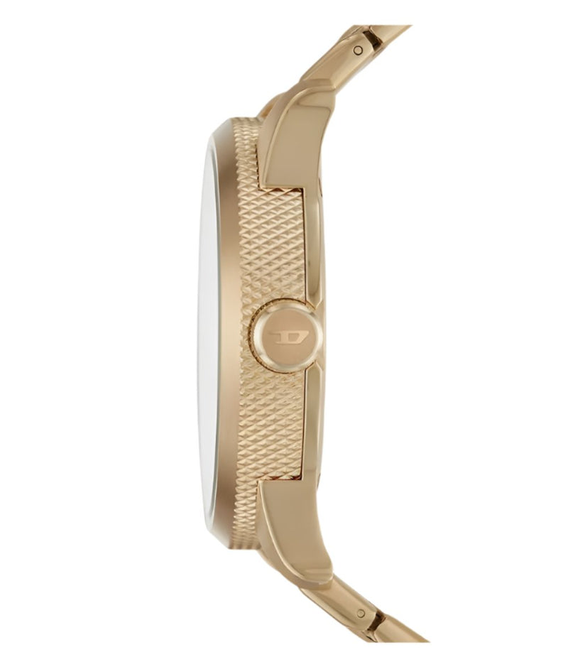Diesel Rasp Gold Stainless Steel Gold Dial Watch DZ1761