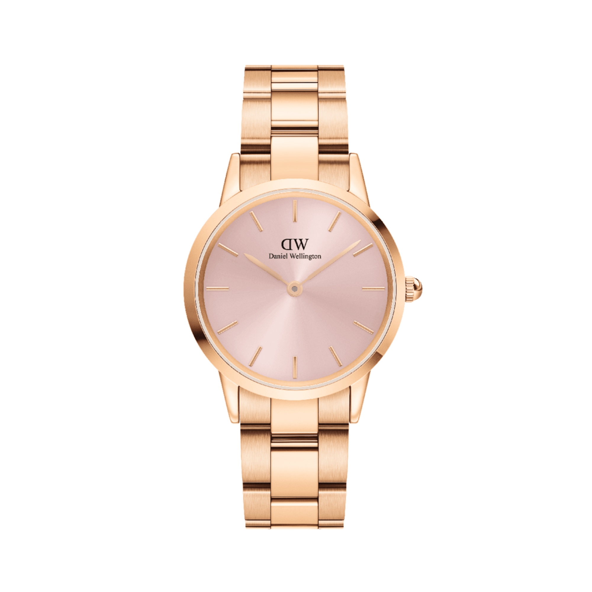 Daniel Wellington Iconic Link 32mm Light Pink Dial Watch DW00100369