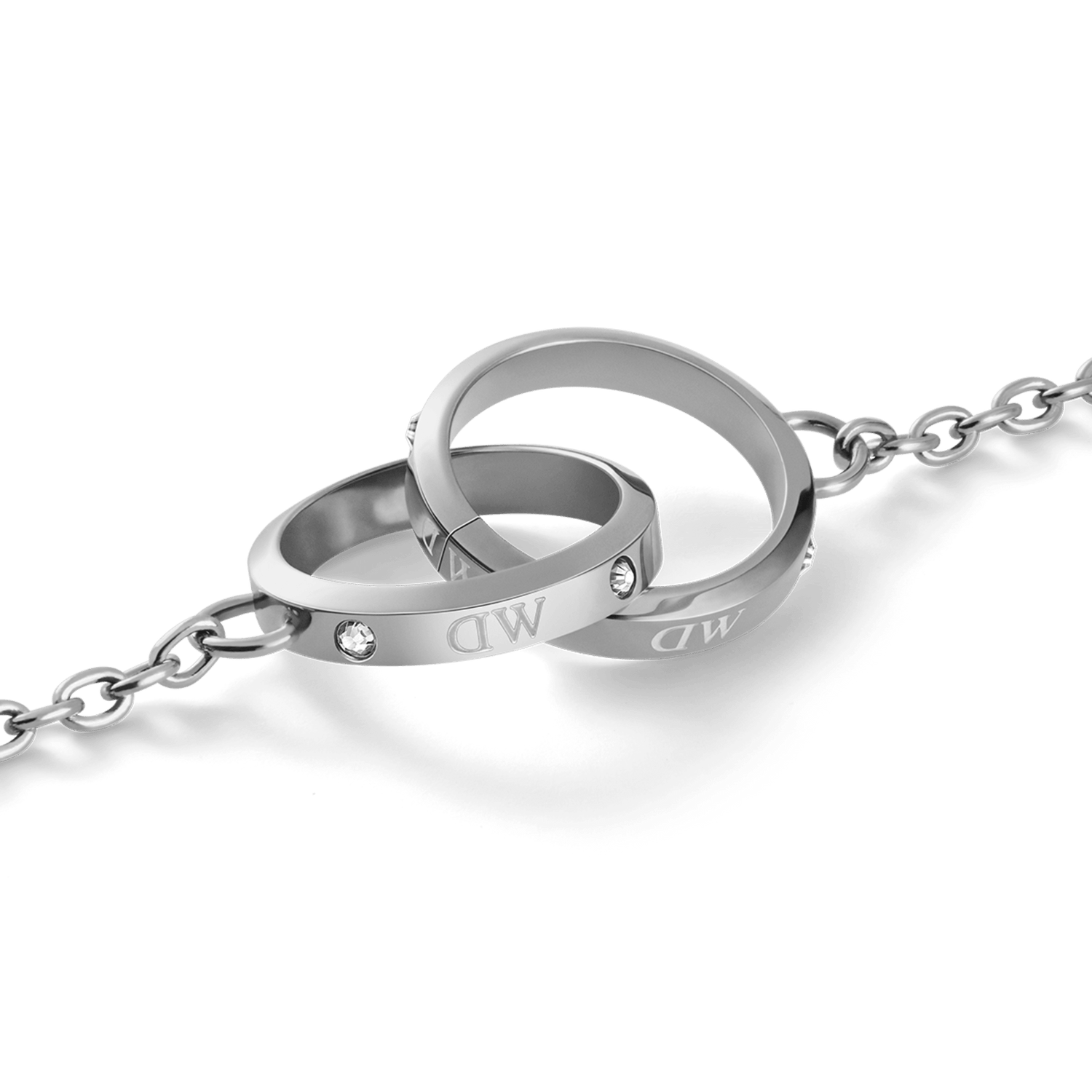 Classic Lumine Unity Silver Necklace DW00400354