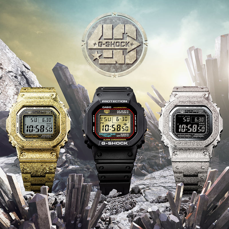 G-Shock Full Metal 5000 Series Resin Watch GMWB5000PG-9D