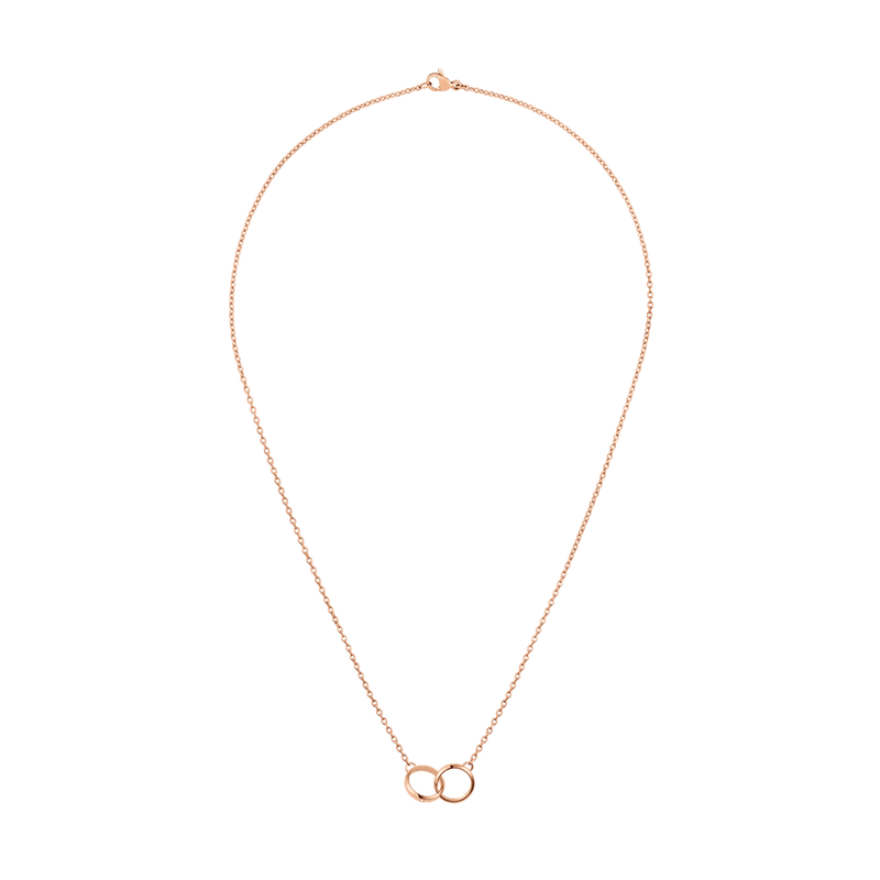 Classic Lumine Unity Rose Gold Necklace DW00400352