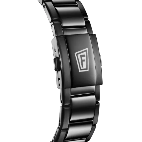 Festina 特别版黑色表盘黑色不锈钢表带 316L 男士手表 F20644/1