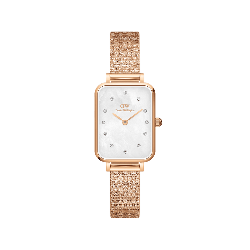 Daniel Wellington Quadro 20X26mm 压制 Lumine 珍珠贝母腕表 DW00100578