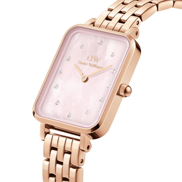 Daniel Wellington Quadro Lumine 5-Link Melrose 20X26 Watch DW00100621