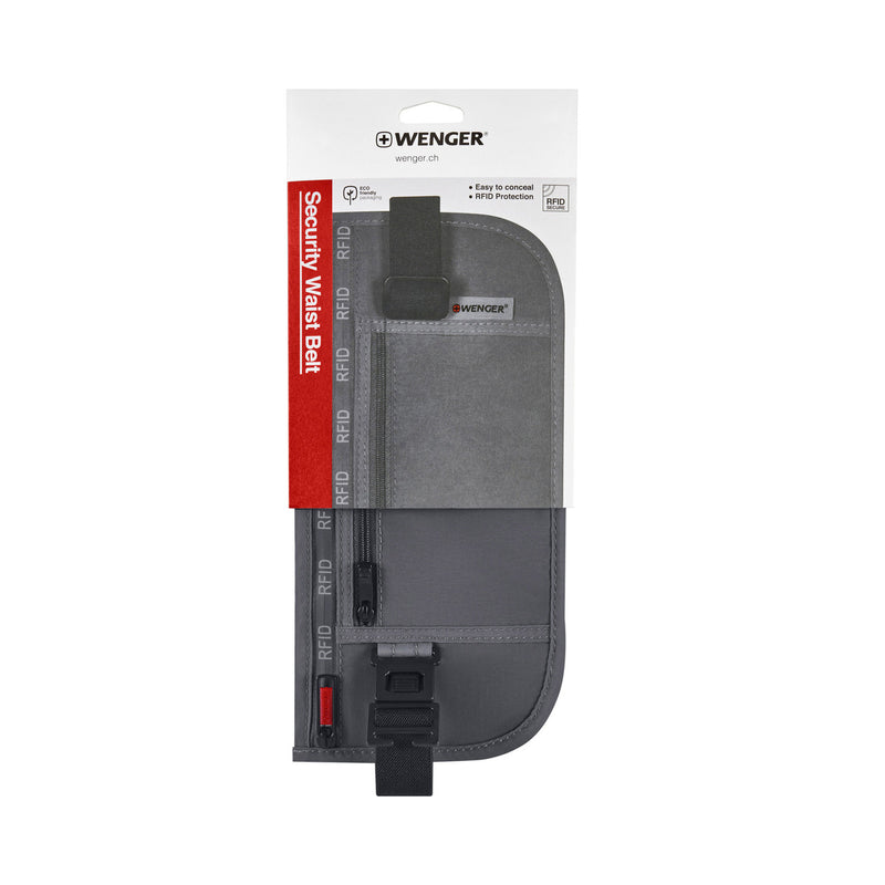 Wenger 腰带带 RFID 口袋 灰色 611879