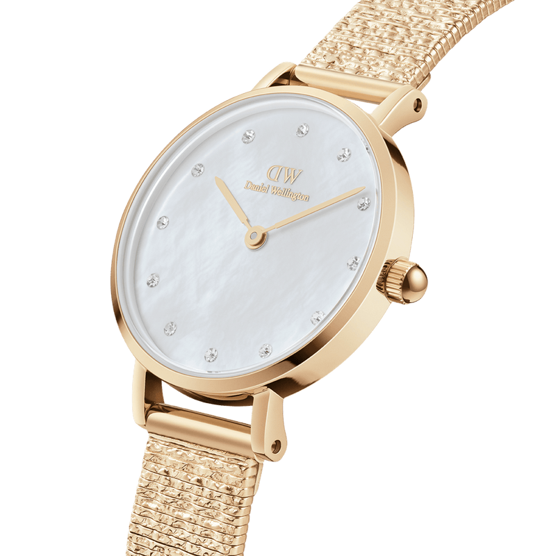 Daniel Wellington Petite 28mm Pressed Studi Lumine Mother of Pearl Watch DW00100594