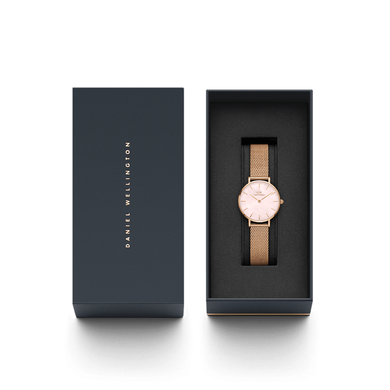 Daniel Wellington Petite Melrose Pearl 28 毫米腕表 DW00100513