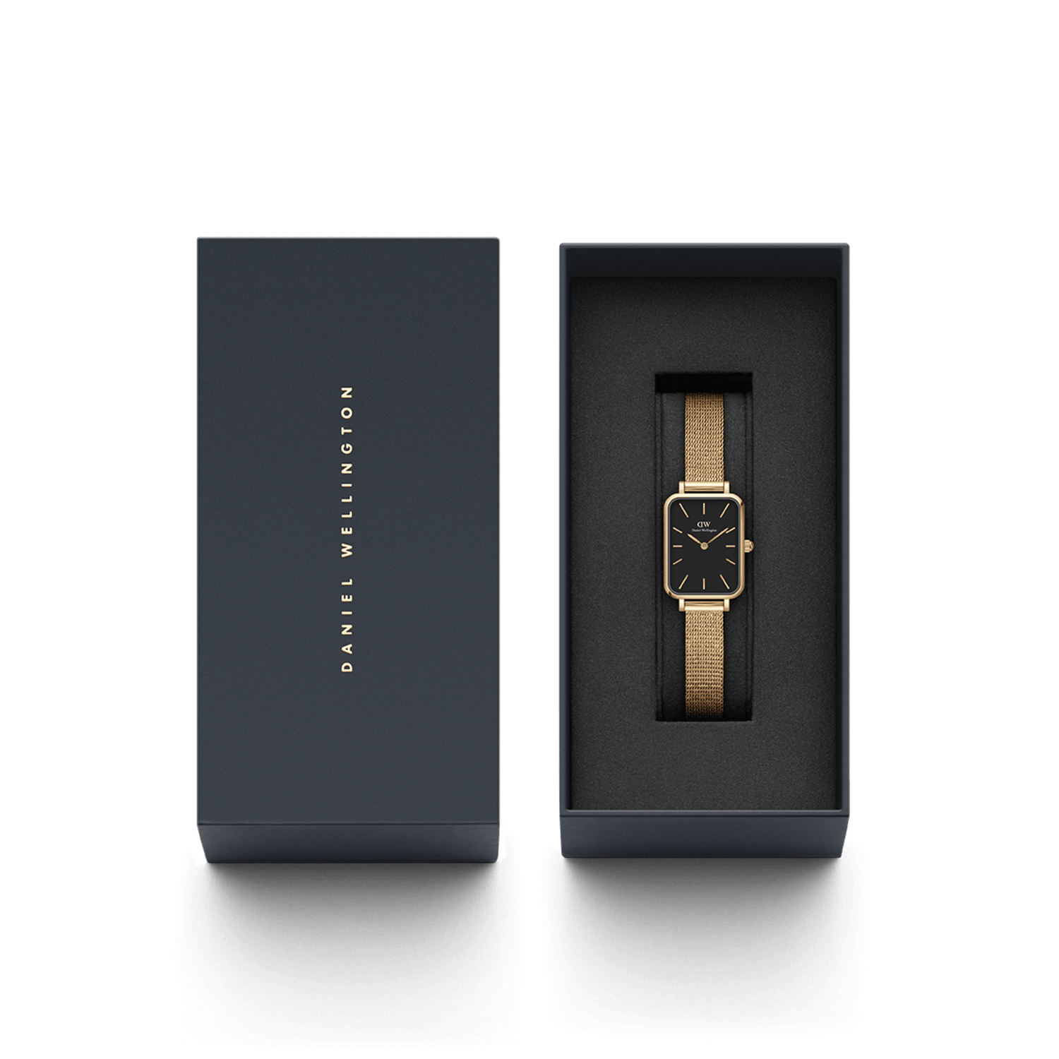 Daniel Wellington Quadro 20X26 Pressed Evergold Black Watch DW00100557