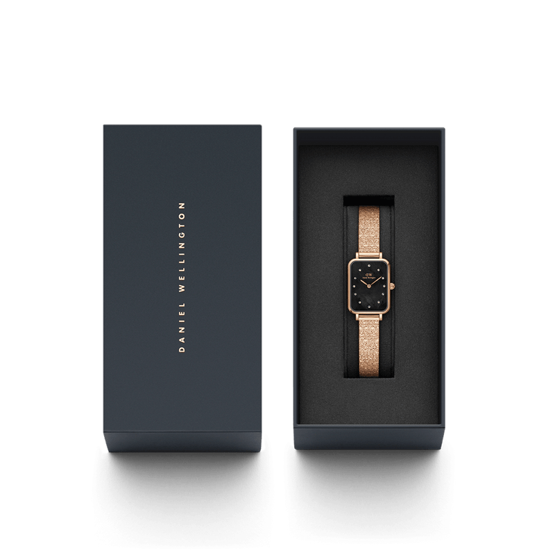 Daniel Wellington Quadro Lumine Pressed Piano 26 毫米腕表 DW00100579