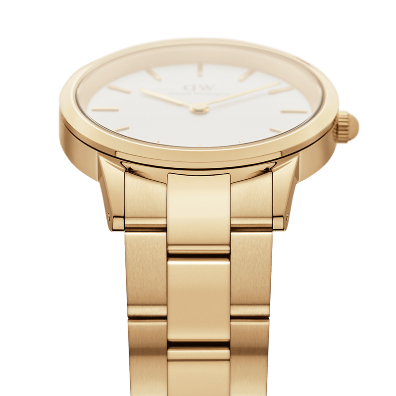 Daniel Wellington Iconic Link 32 毫米白色表盘腕表 DW00100565