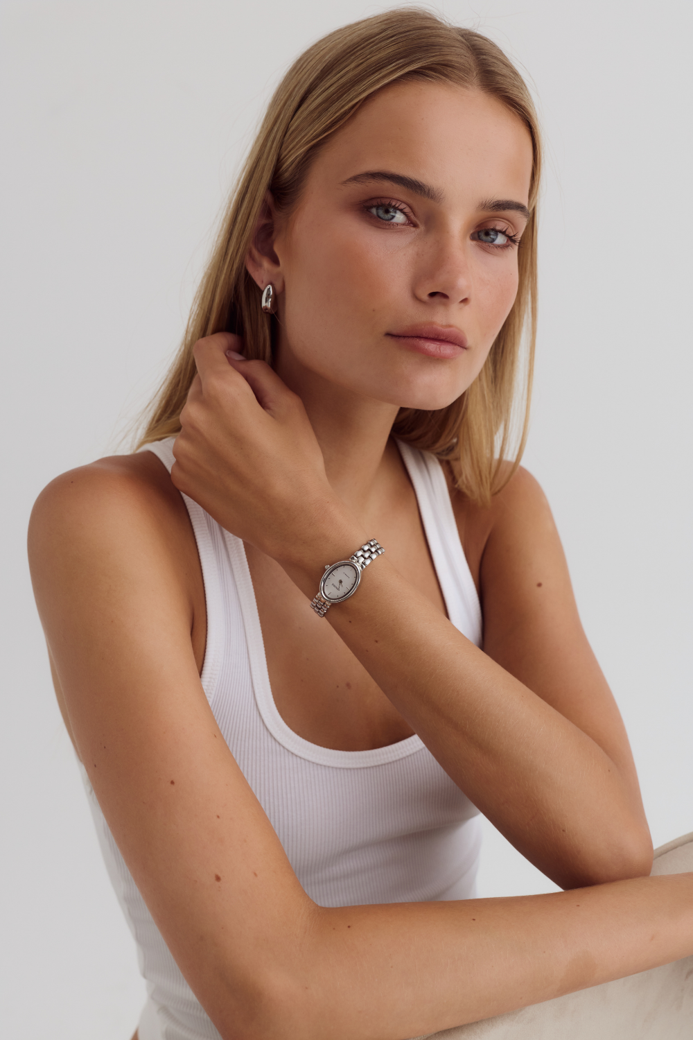 Cendré Phoebe Silver Dial Silver Women's Watch — view 4
