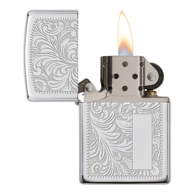 Zippo 352B 高抛光黄铜威尼斯打火机 90353 