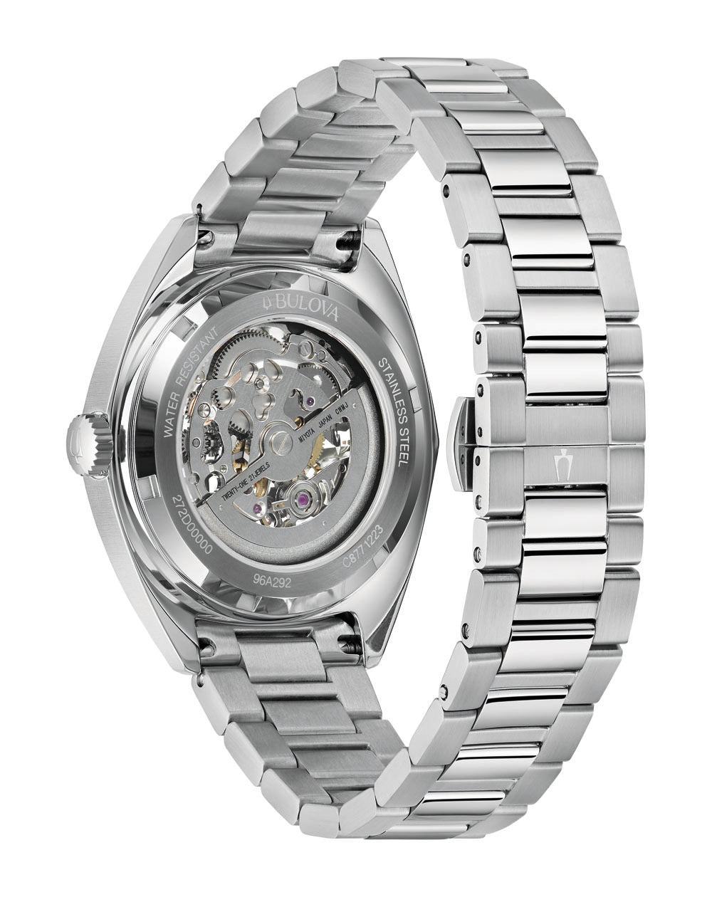 Bulova stainless steel water resistant hotsell