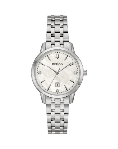 Bulova Classic Stainless Steel Women's Watch 96P233