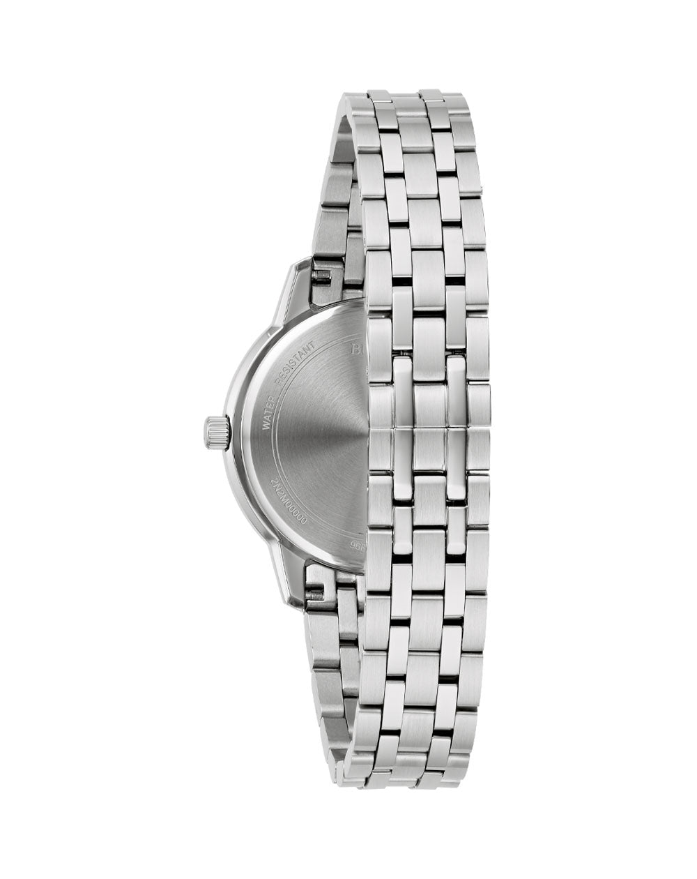 Bulova Timeless Elegance Stainless Steel Womens Watch Model 96P233