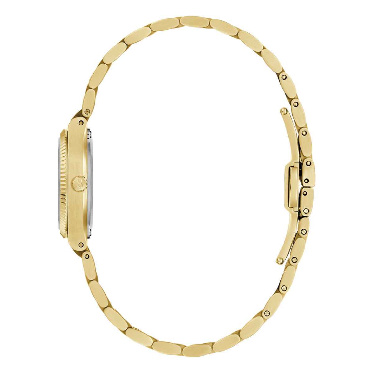 Bulova Super Seville Silver Dial Stainless Steel Watch 97L189