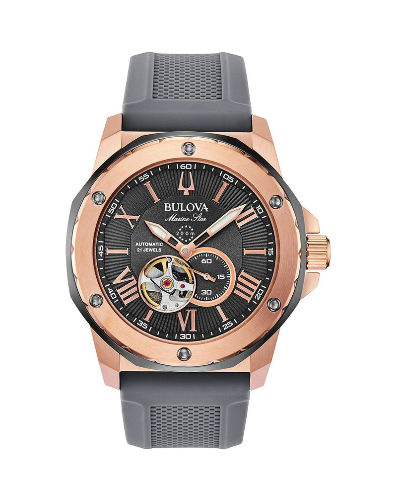 Bulova 男式 Marine Star 手表 98A228