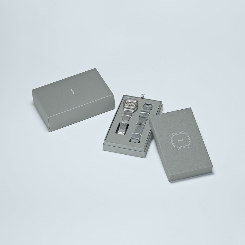 卡西欧复古标志性不锈钢手表 A1000DN-7D