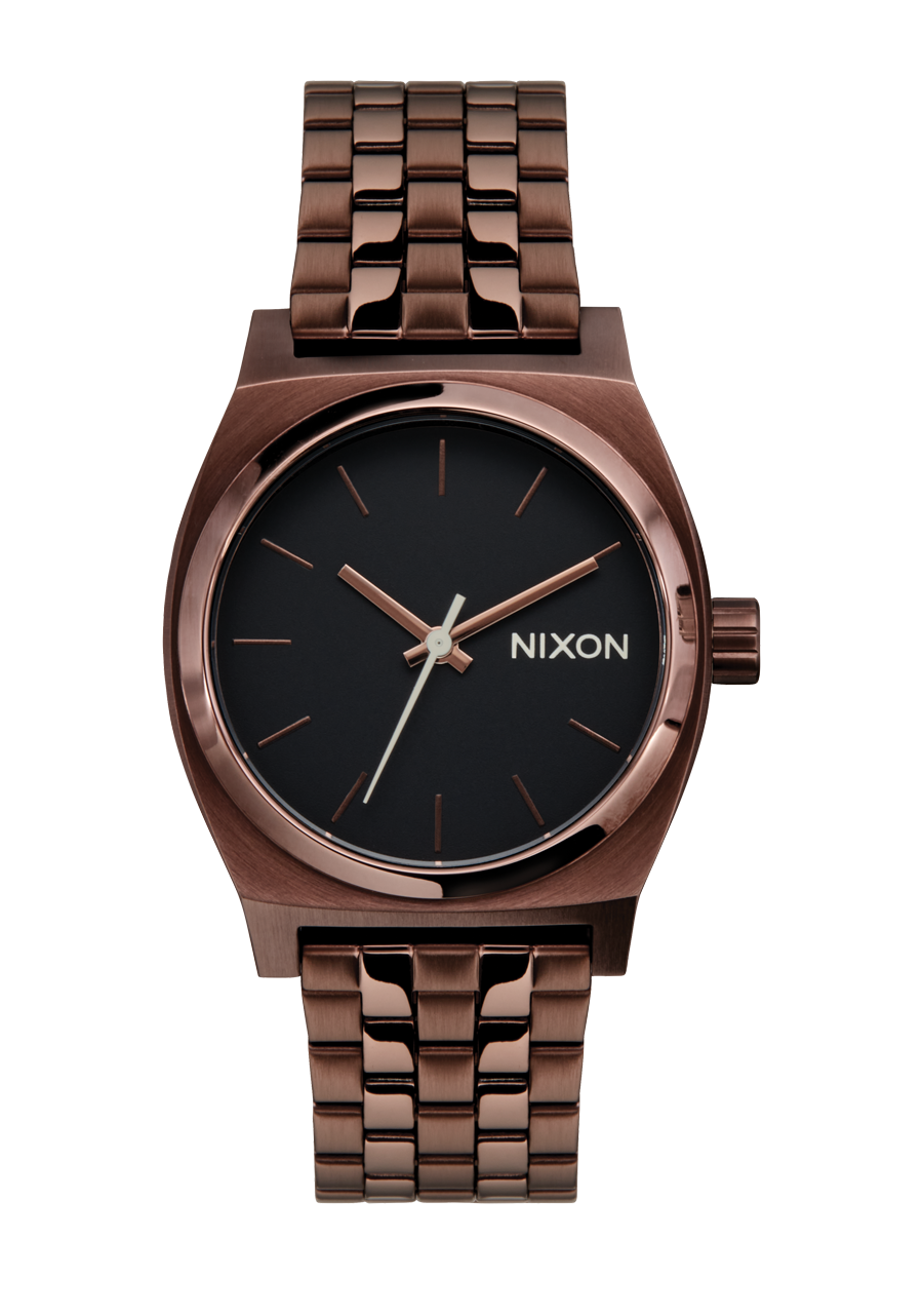 Nixon Medium Time Teller Chocolate / Black Coffee Watch A1130-5244-00