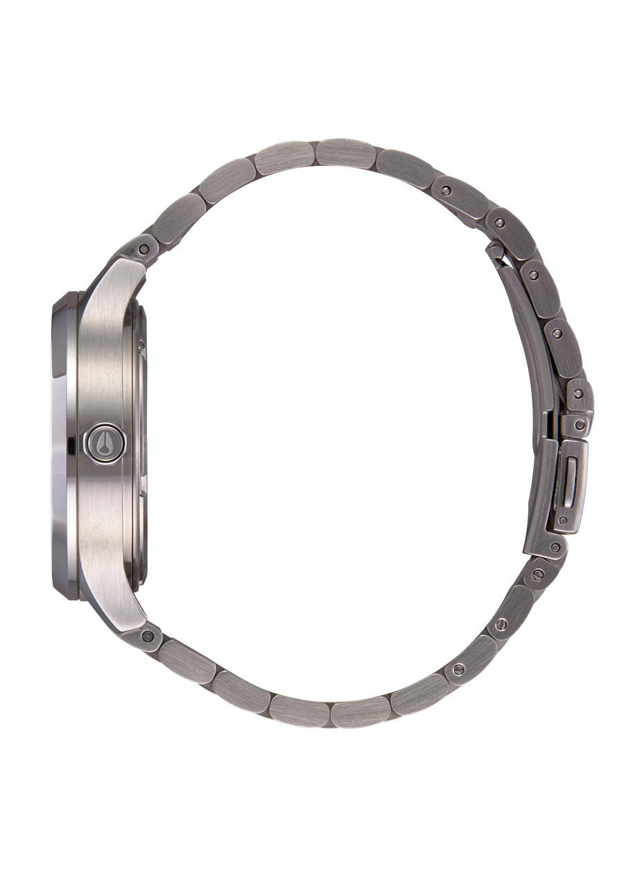 Nixon Optimist Stainless Steel Silver Dial Womens Watch A1342-5088-00