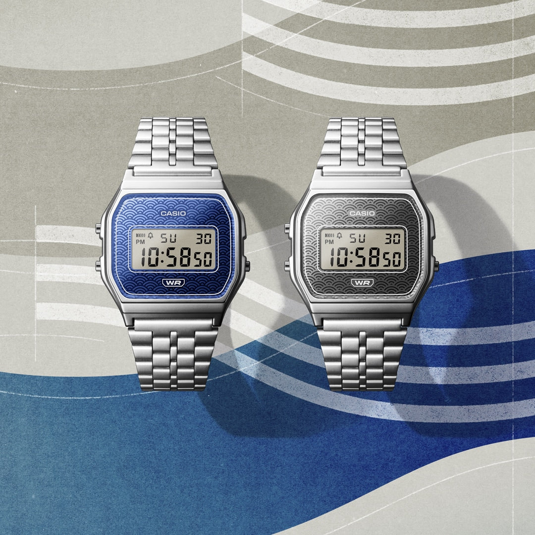 Casio Vintage Made in Japan Digital Unisex Watch A159WEVJ-7D