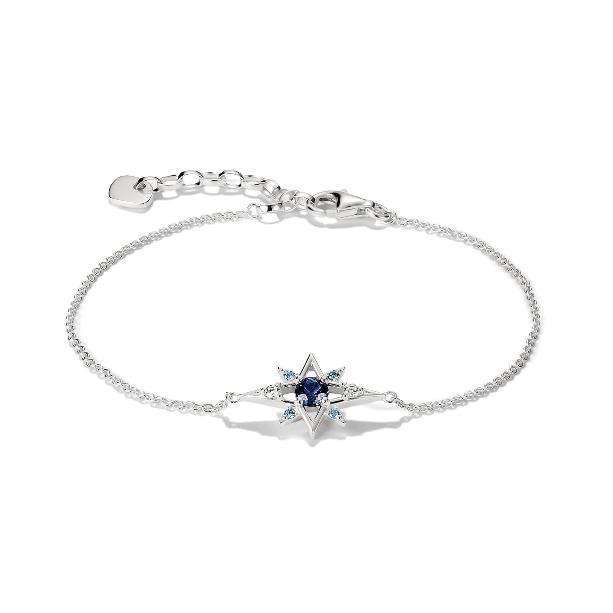 Thomas Sabo Bracelet star with blue stones TA2246BLU TA2246BLU front packshot