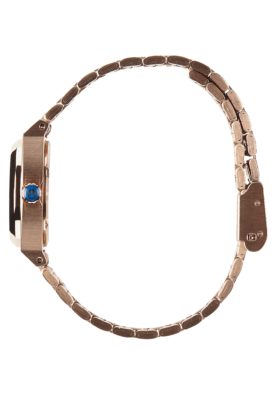 Nixon Small Time Teller All Rose Gold Watch A399-897-00