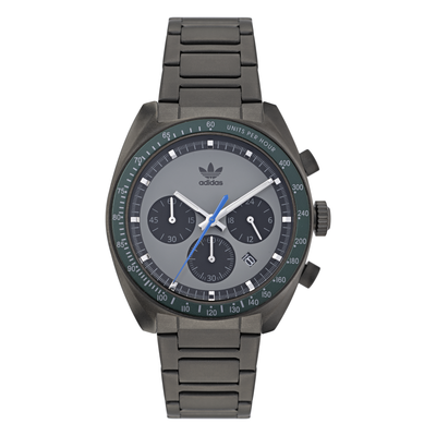 Adidas Edition One Chronograph Gunmetal Dial Watch AOFH22007 Watch Direct