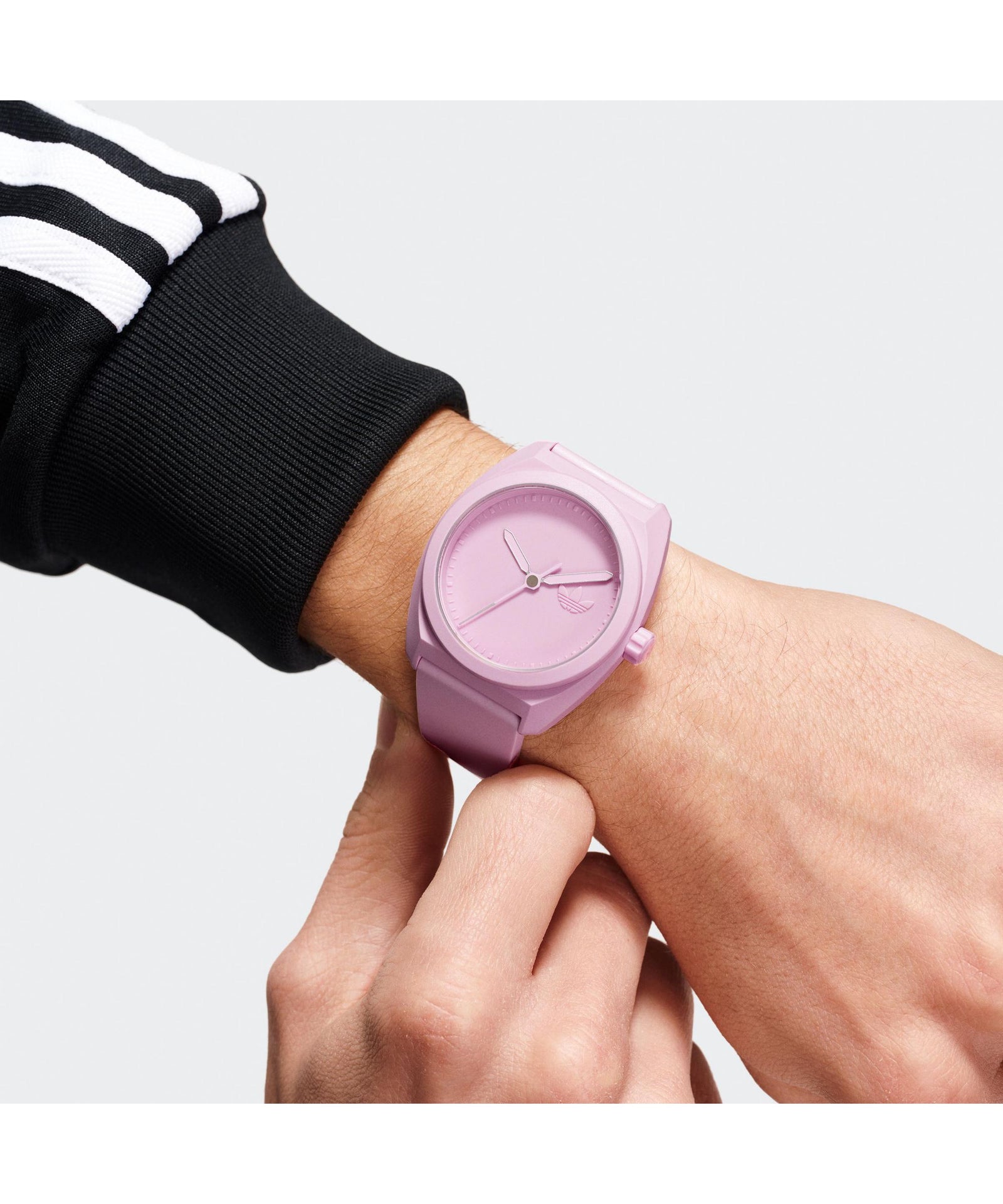 adidas pink watch