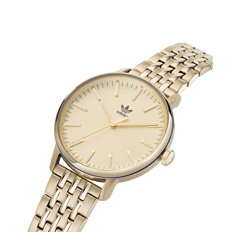 Adidas Code One 38mm Gold Dial Watch AOSY22024 Watch Direct