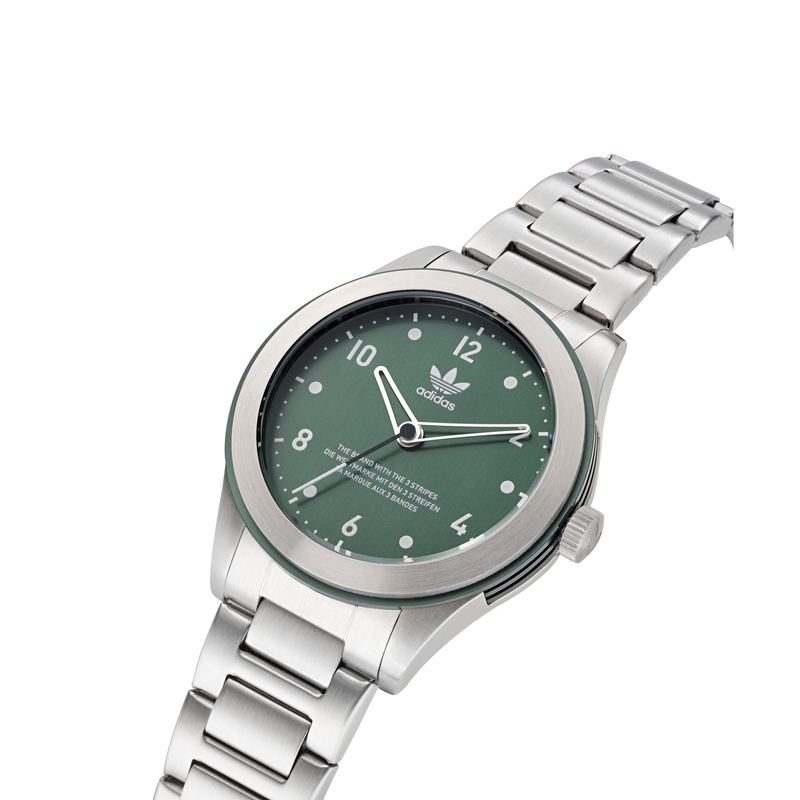 Adidas watch green on sale