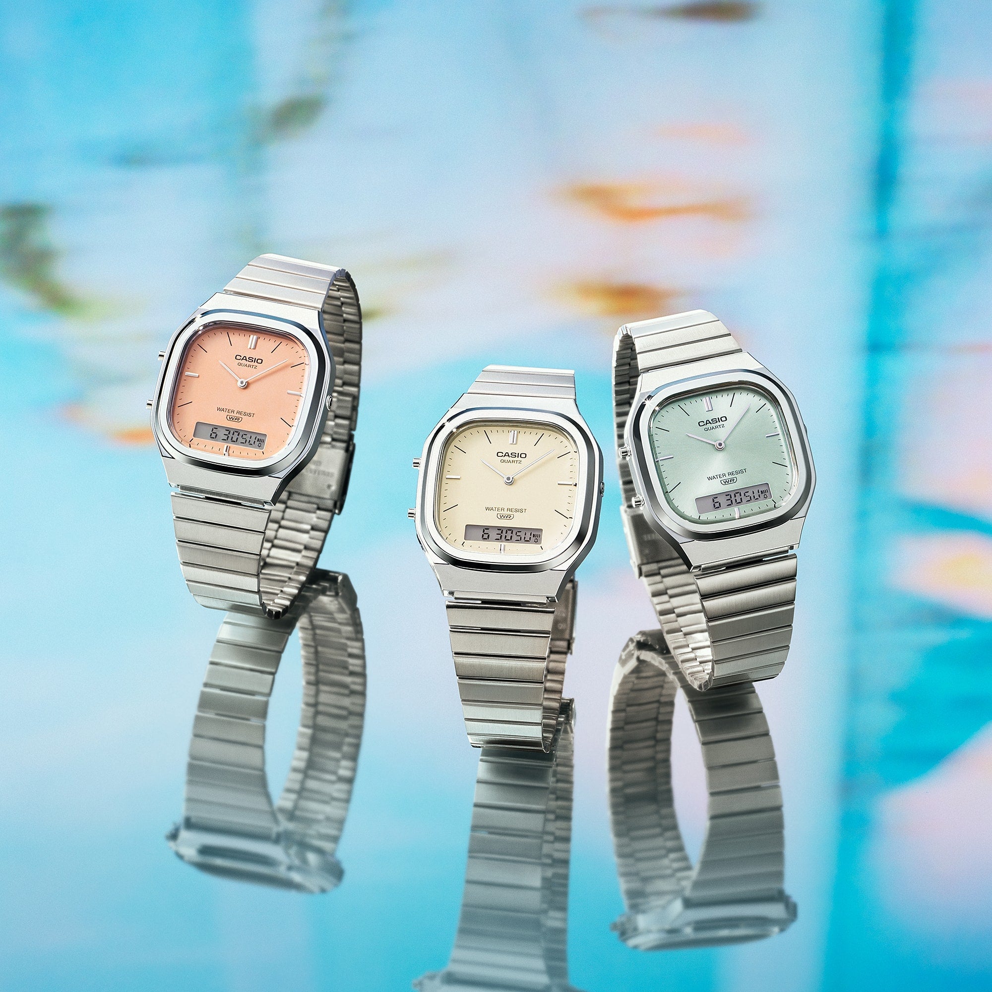 Casio Vintage Analogue-Digital Unisex Watch AQ240E-4A