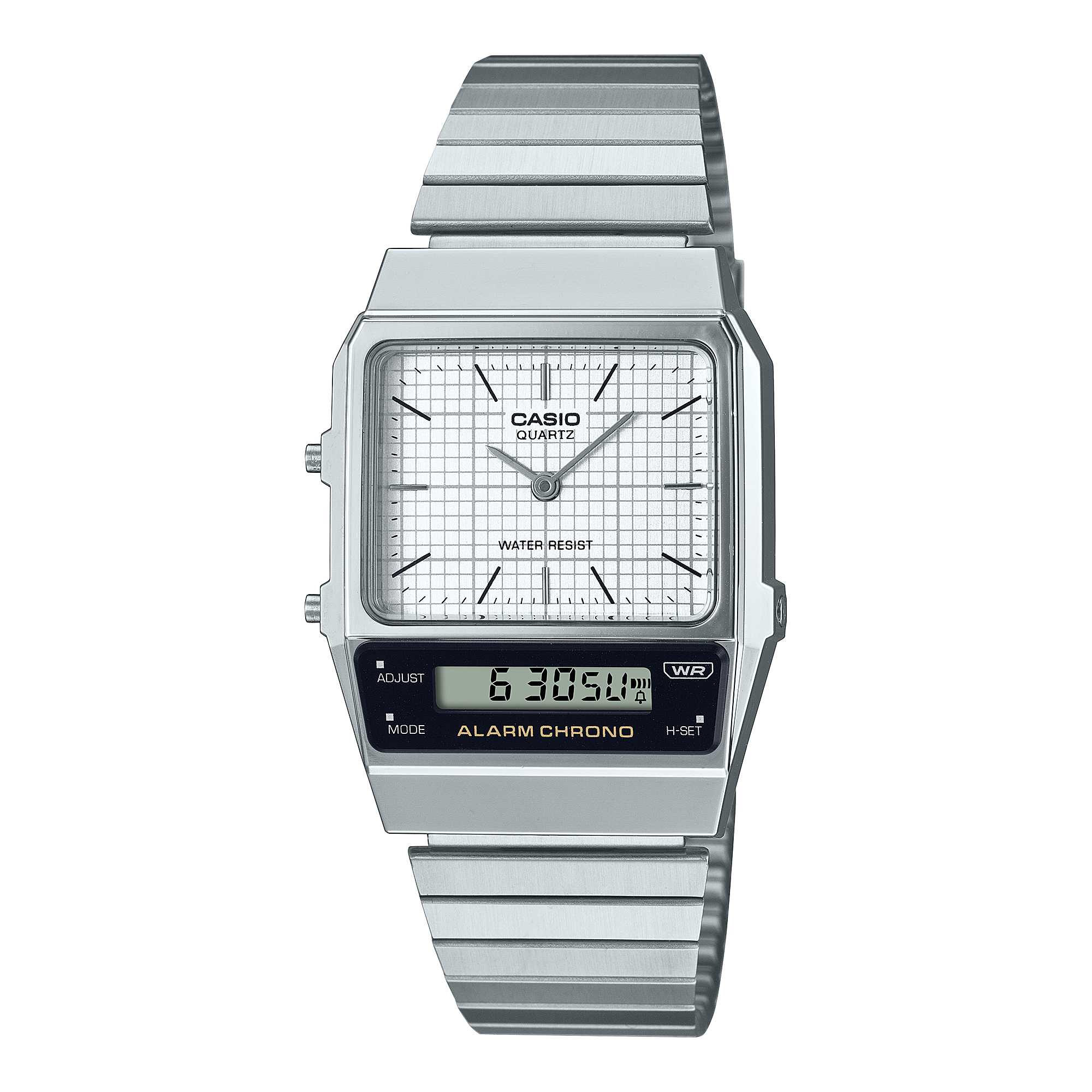 Casio Vintage Retro Stainless Steel Watch AQ800E-7A2