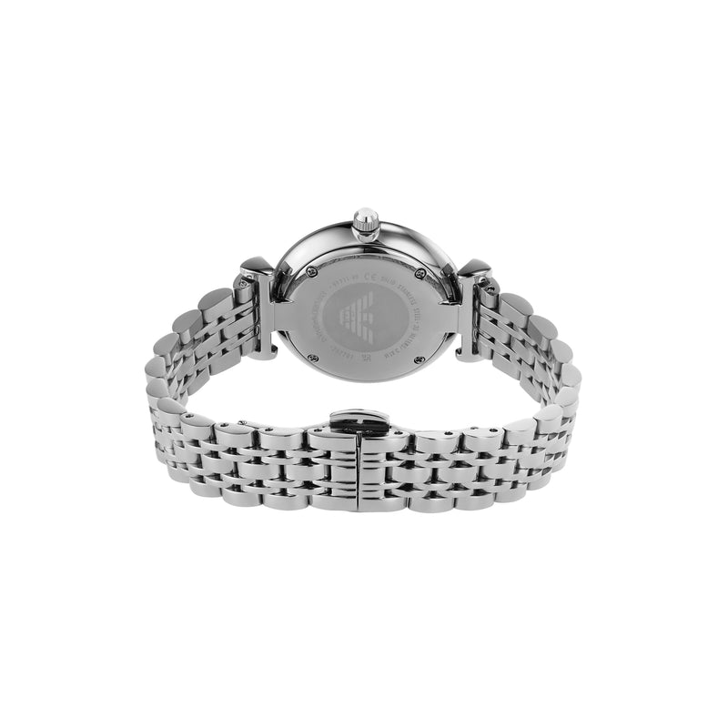 Emporio Armani Women's Silver Stainless Steel Watch AR11445