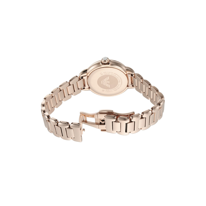 Emporio Armani Women's Sustainable Rose Gold Watch AR11523