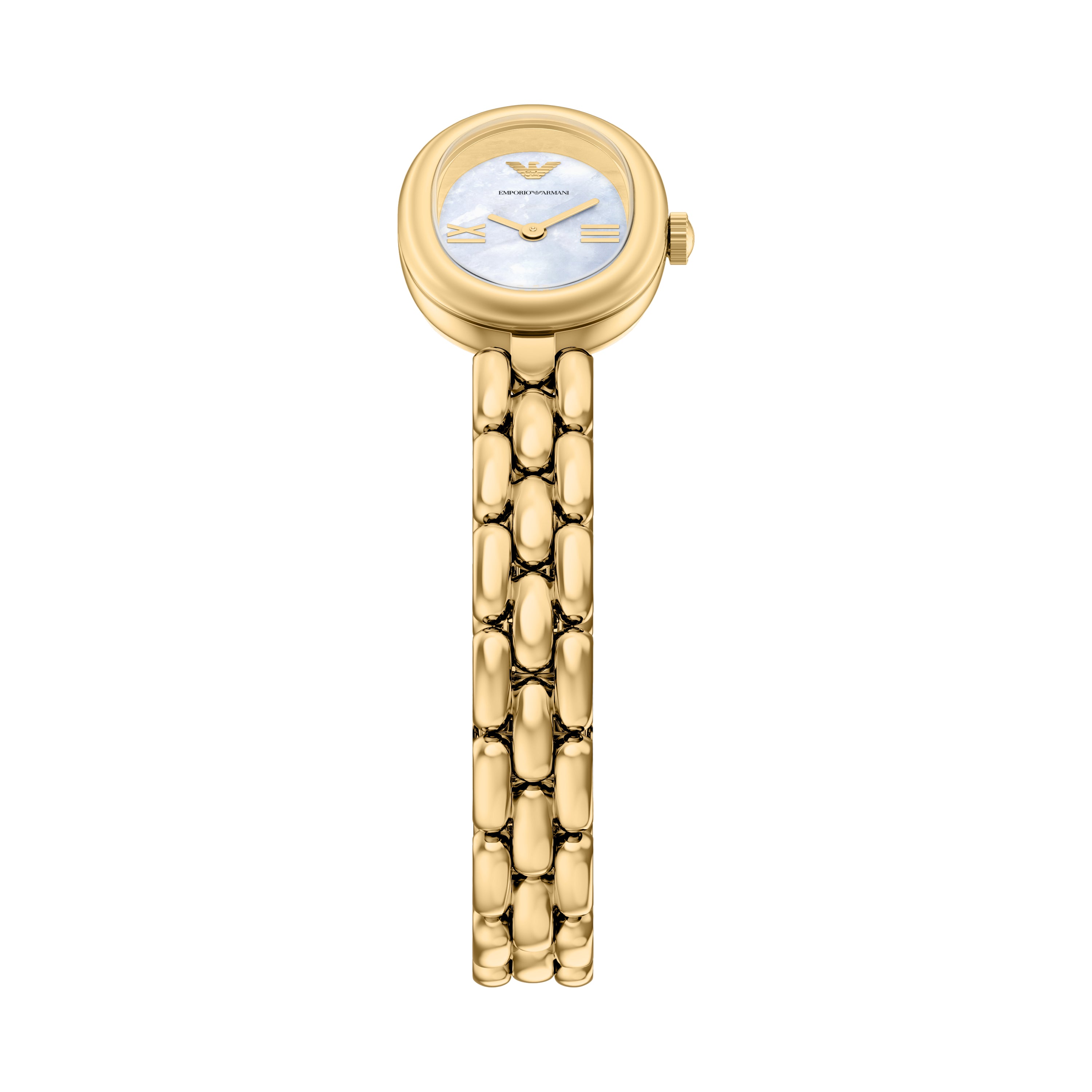 Emporio Armani Two Hand Gold Stainless Steel Watch AR11721