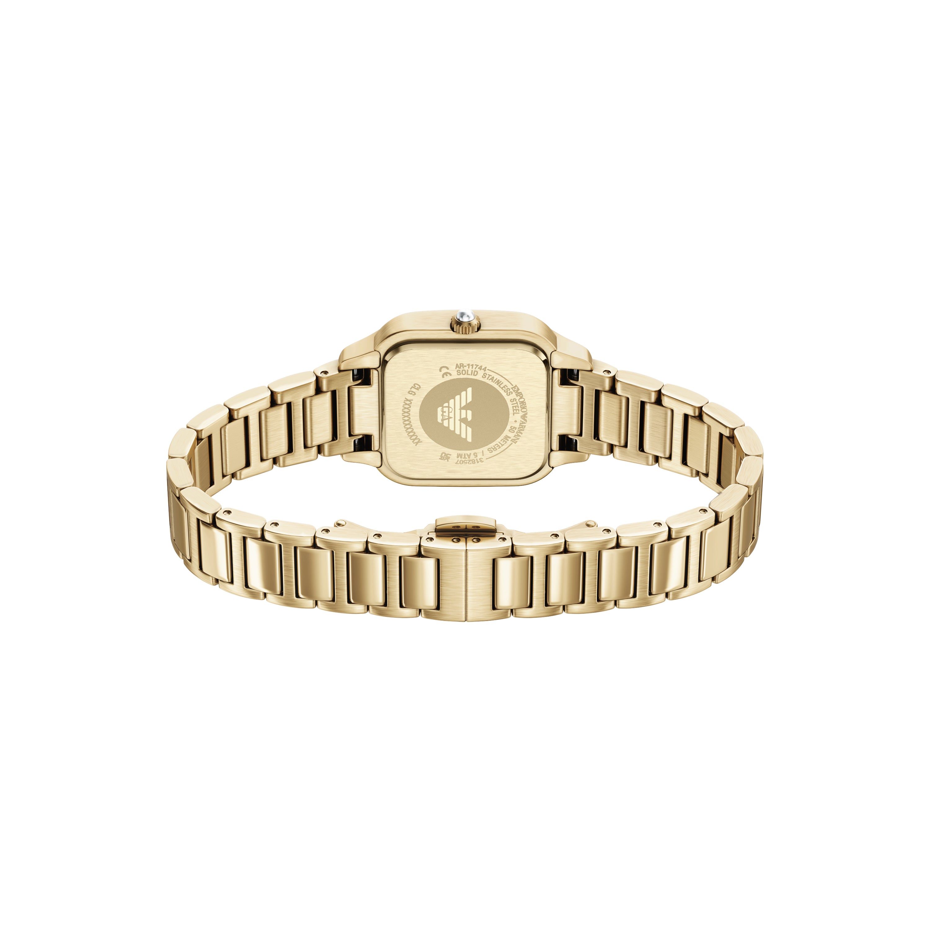 Emporio Armani Mother of Pearl Dial Stainless Steel Watch AR11744